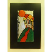 Wall Hanget , Willage and Figure 20x30cm